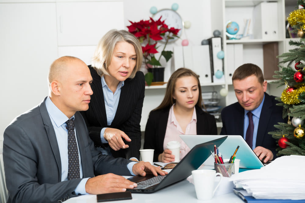 Man working in office