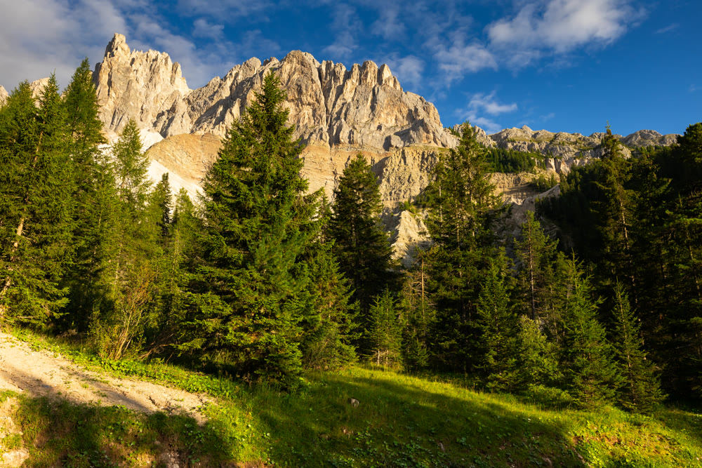 Panoramic view of Dolomites, Northern Italy