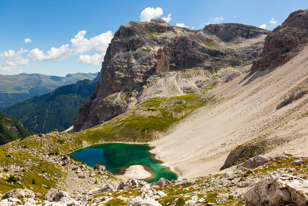 Laghi dei Piani at Dolomite Alps