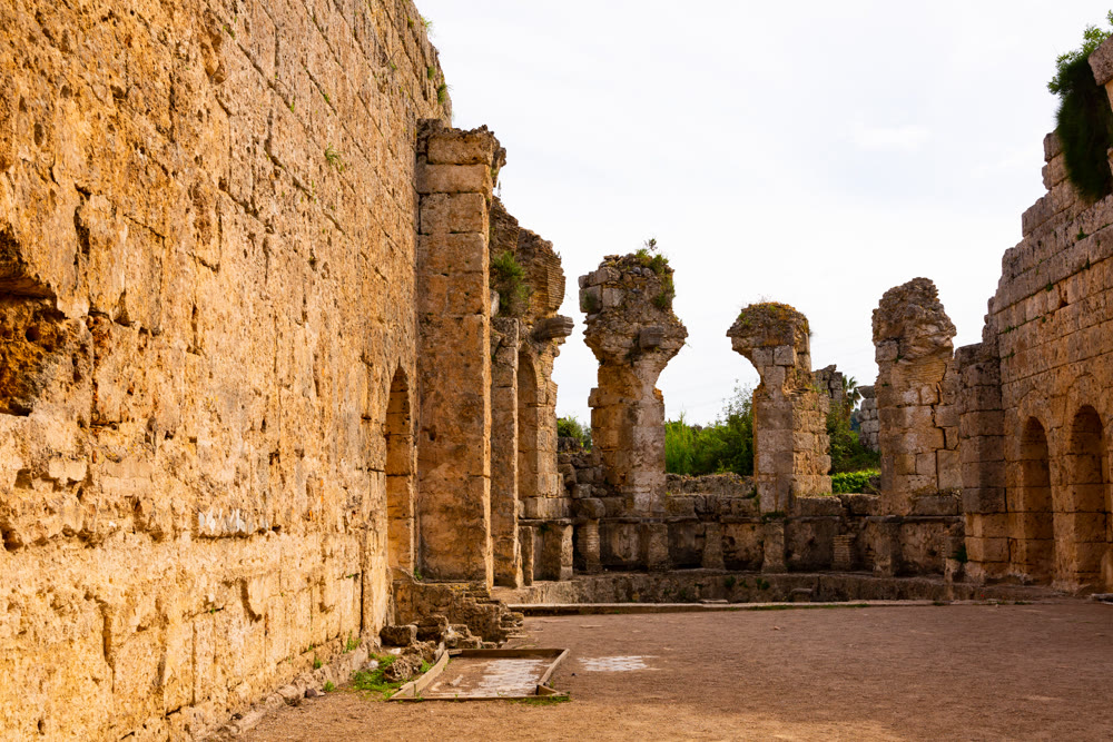 Ruins of Southern Baths of Perge