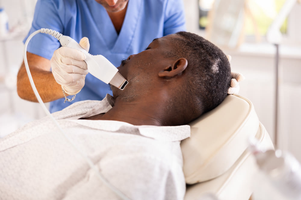 cosmetologist effectively removed