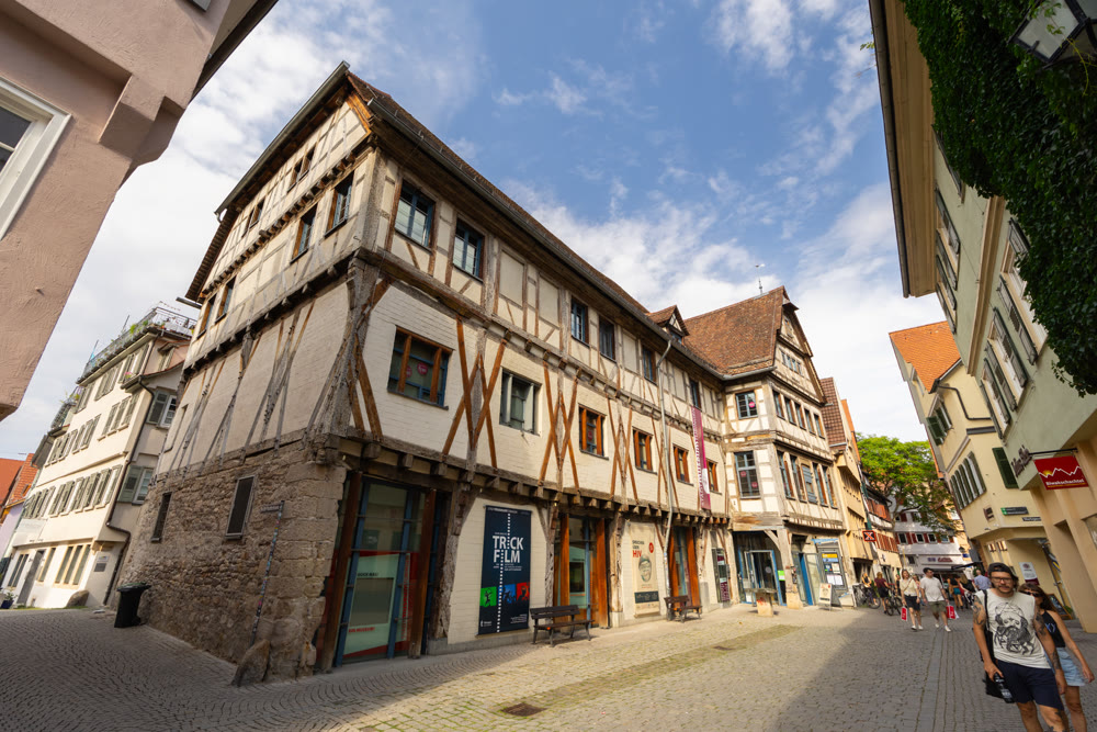 Winding pedestrian street, Germany, Tubingen