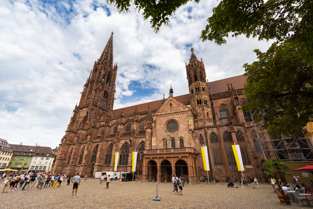 Catholic Christian minster, Germany, Freiburg im Breisgau