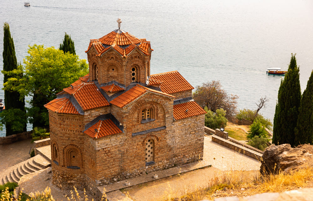 Saint John at Kaneo Macedonian Orthodox church, North Macedonia