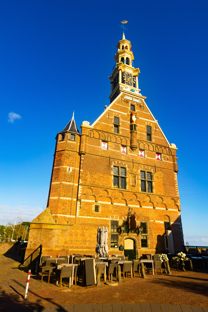 Exterior view of Hoofdtoren, Hoorn, Netherlands