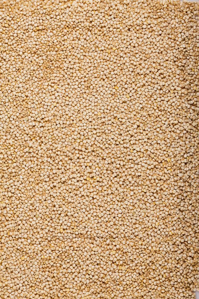Organic quinoa seeds background