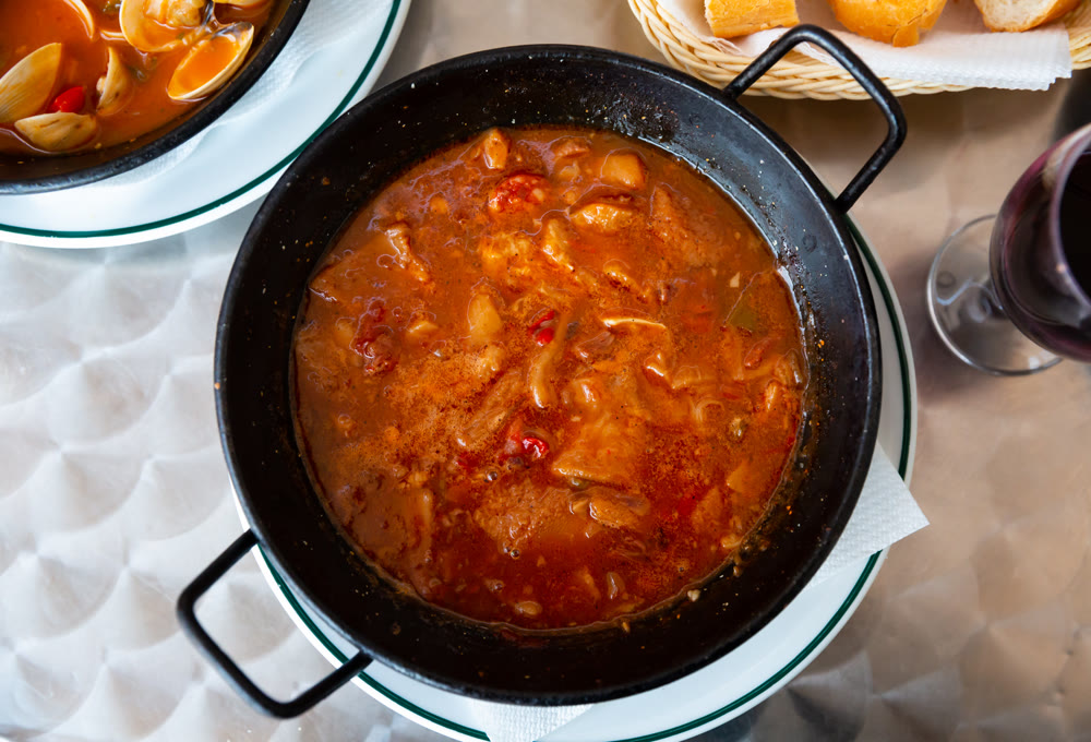 Stewed tripe (Callos)