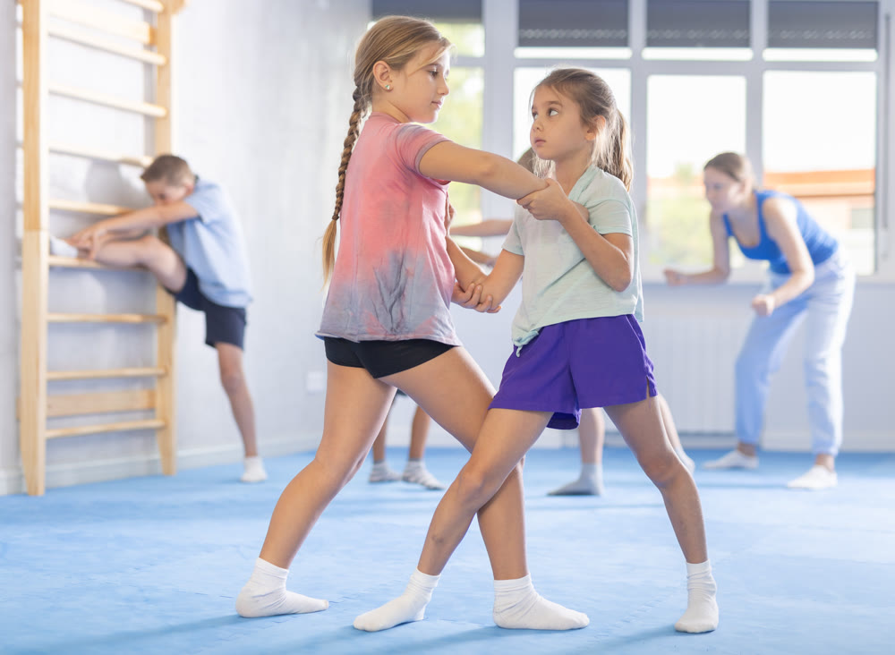 young athletes train tirelessly