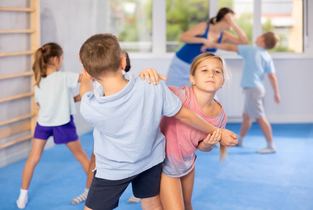 young athletes train tirelessly