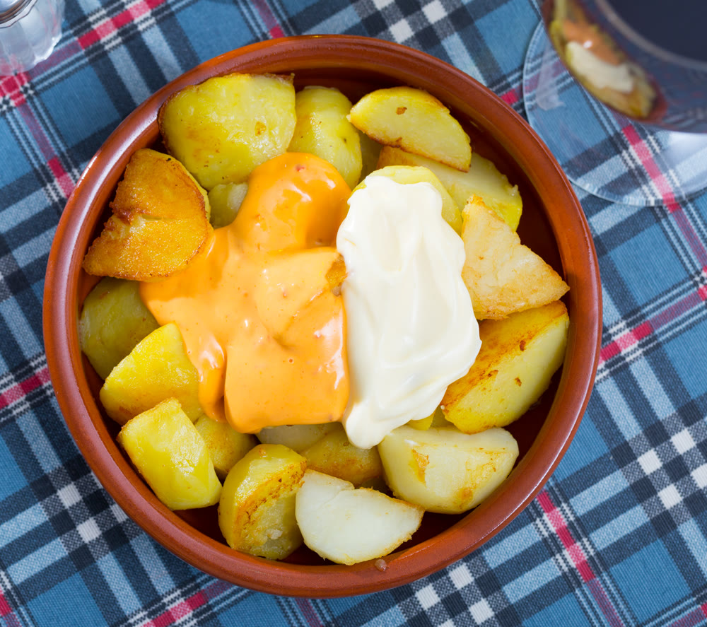 Spanish tapas - Patatas Bravas