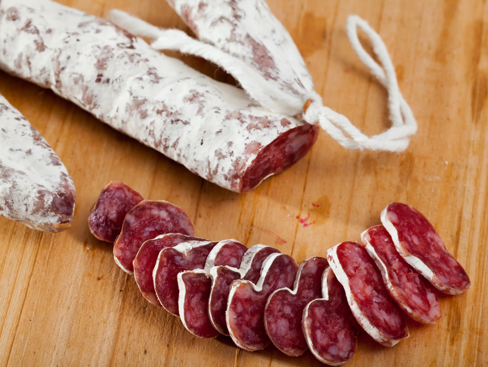 Fuet, traditional spanish sausage
