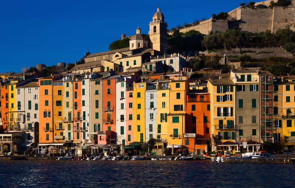 Fortified city of Portovenere, Italy