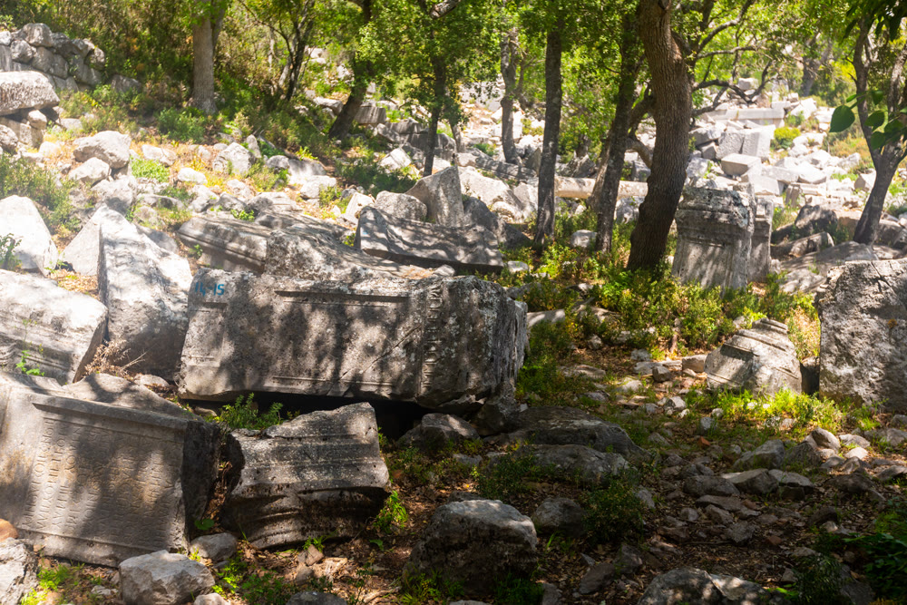 Agora of Termessos, Antalya Province, Turkey